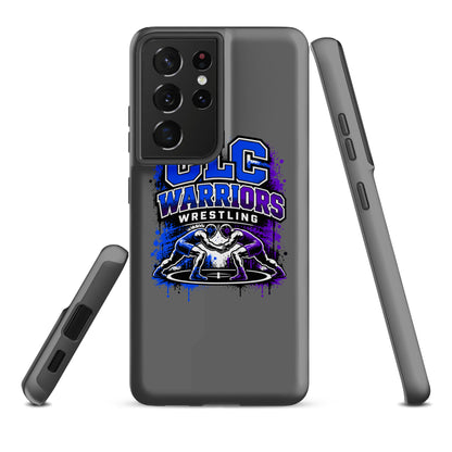 Tough Case for Samsung® | Clear Lake - Clayton Wrestling | Emblem Logo
