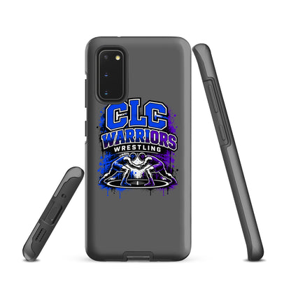 Tough Case for Samsung® | Clear Lake - Clayton Wrestling | Emblem Logo