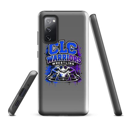 Tough Case for Samsung® | Clear Lake - Clayton Wrestling | Emblem Logo