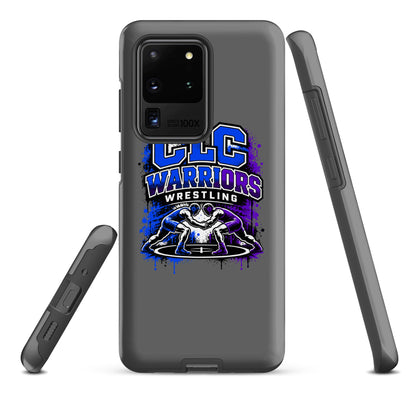 Tough Case for Samsung® | Clear Lake - Clayton Wrestling | Emblem Logo