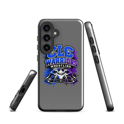 Tough Case for Samsung® | Clear Lake - Clayton Wrestling | Emblem Logo