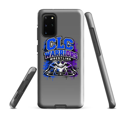 Tough Case for Samsung® | Clear Lake - Clayton Wrestling | Emblem Logo