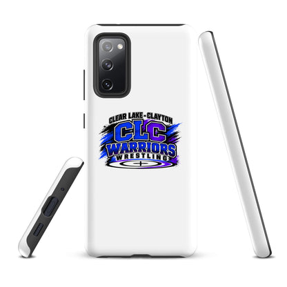 Tough Case for Samsung® | Clear Lake - Clayton Wrestling | Vanguard Logo