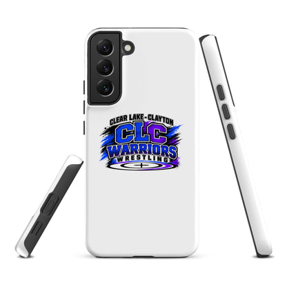 Tough Case for Samsung® | Clear Lake - Clayton Wrestling | Vanguard Logo
