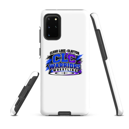 Tough Case for Samsung® | Clear Lake - Clayton Wrestling | Vanguard Logo