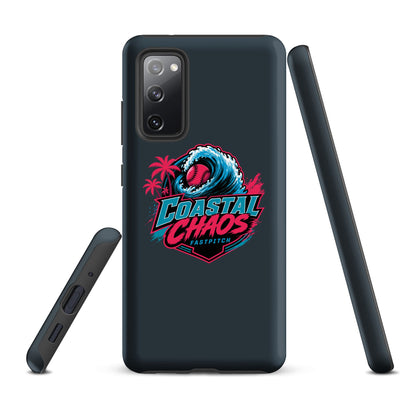Tough Case for Samsung® | Coastal Chaos Fastpitch | Emblem Logo