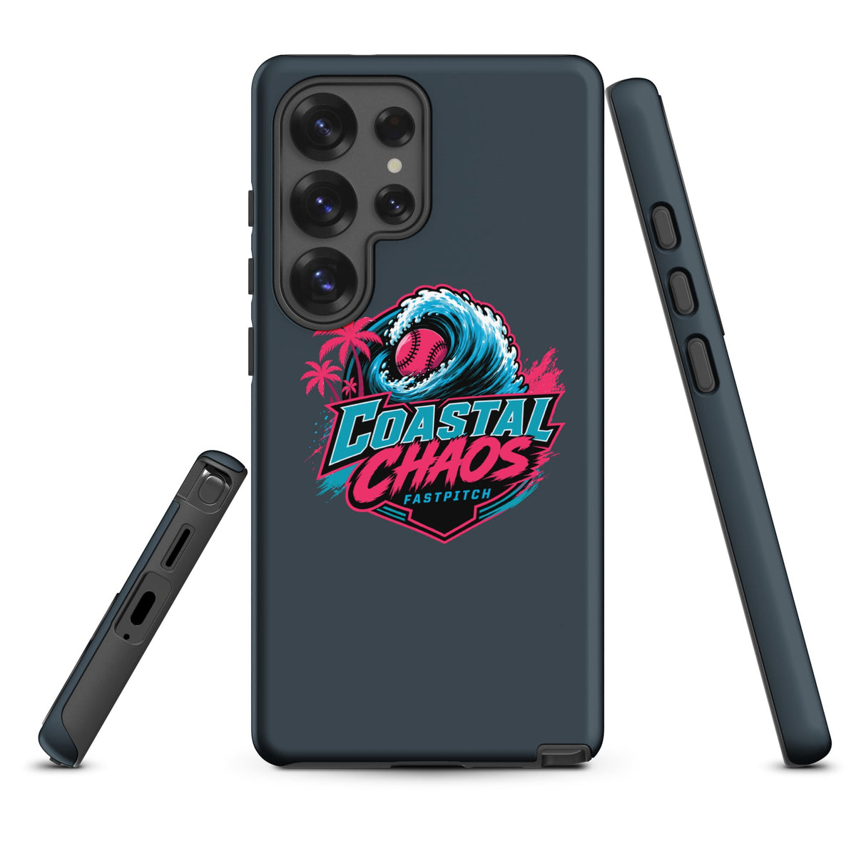 Tough Case for Samsung® | Coastal Chaos Fastpitch | Emblem Logo