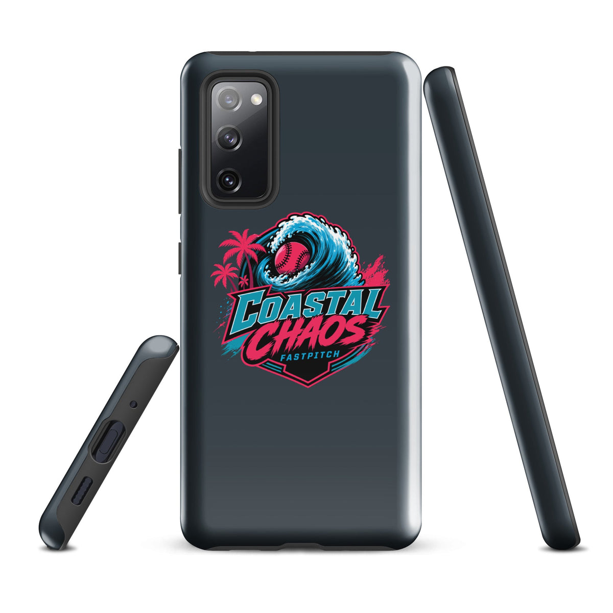 Tough Case for Samsung® | Coastal Chaos Fastpitch | Emblem Logo