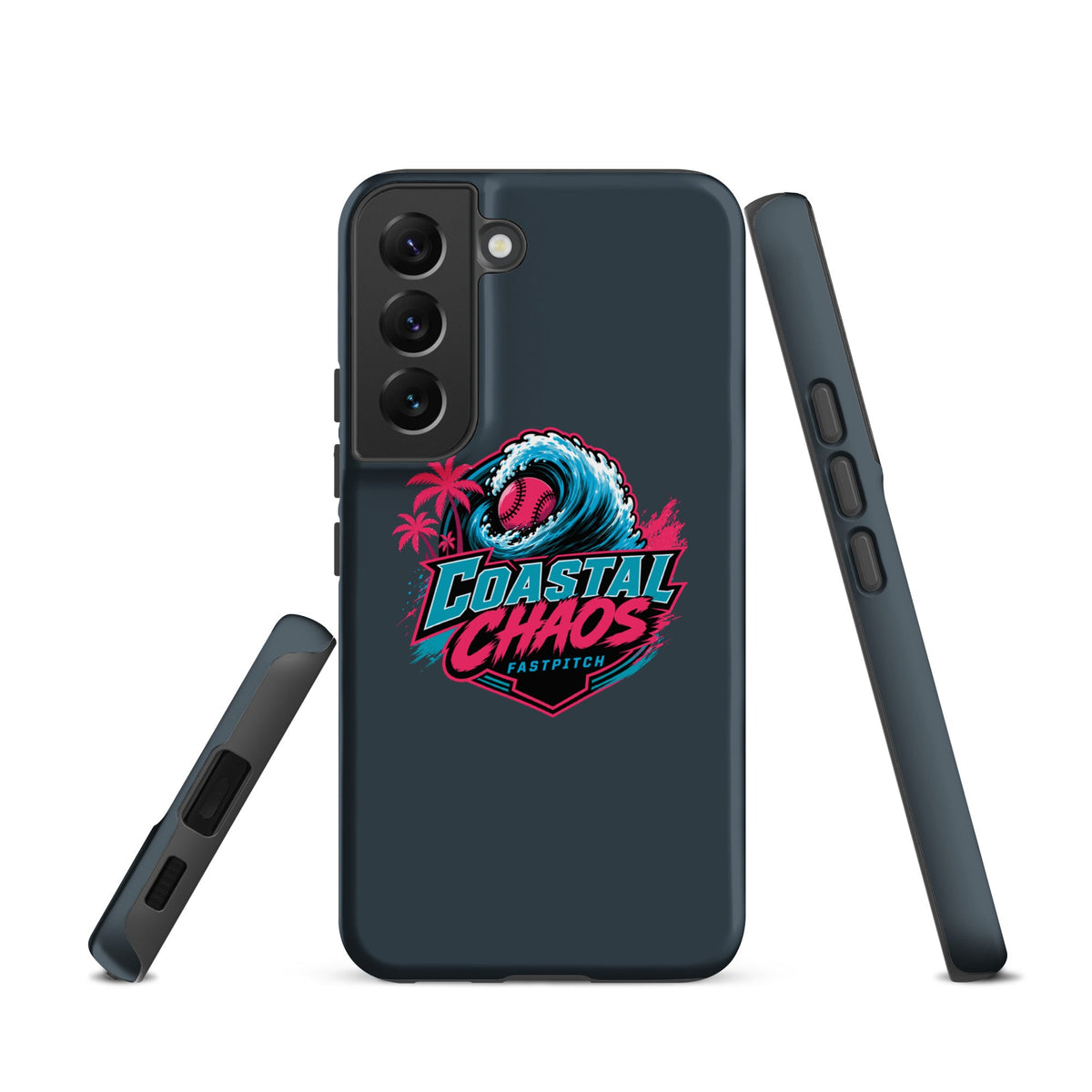 Tough Case for Samsung® | Coastal Chaos Fastpitch | Emblem Logo