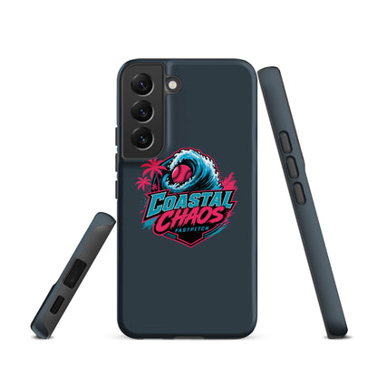 Tough Case for Samsung® | Coastal Chaos Fastpitch | Emblem Logo