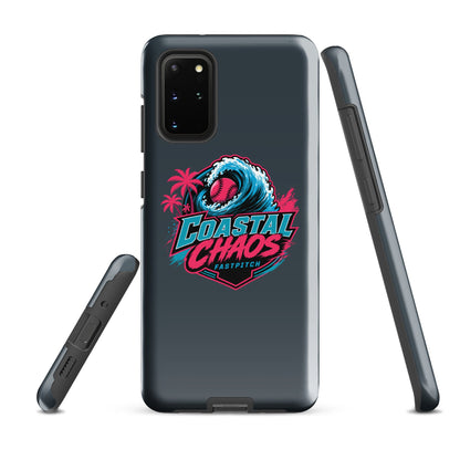 Tough Case for Samsung® | Coastal Chaos Fastpitch | Emblem Logo