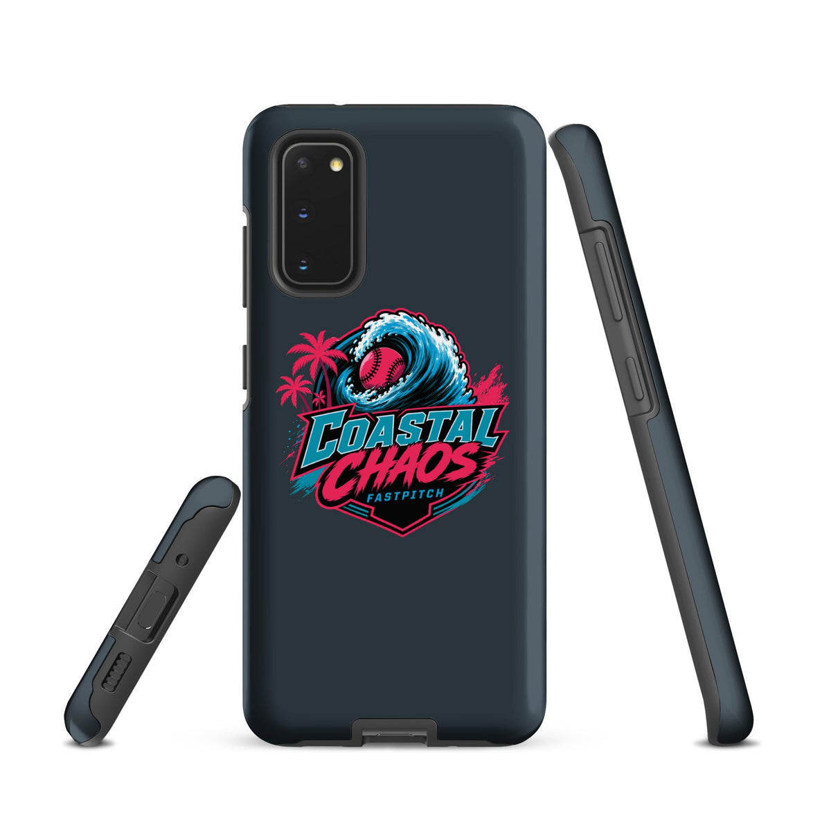 Tough Case for Samsung® | Coastal Chaos Fastpitch | Emblem Logo