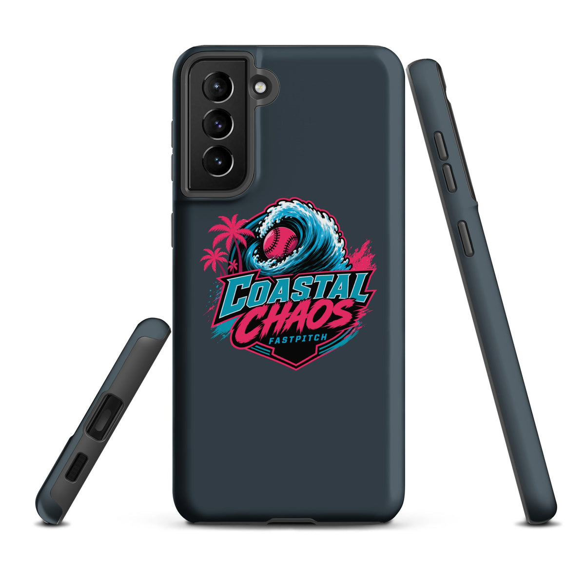 Tough Case for Samsung® | Coastal Chaos Fastpitch | Emblem Logo