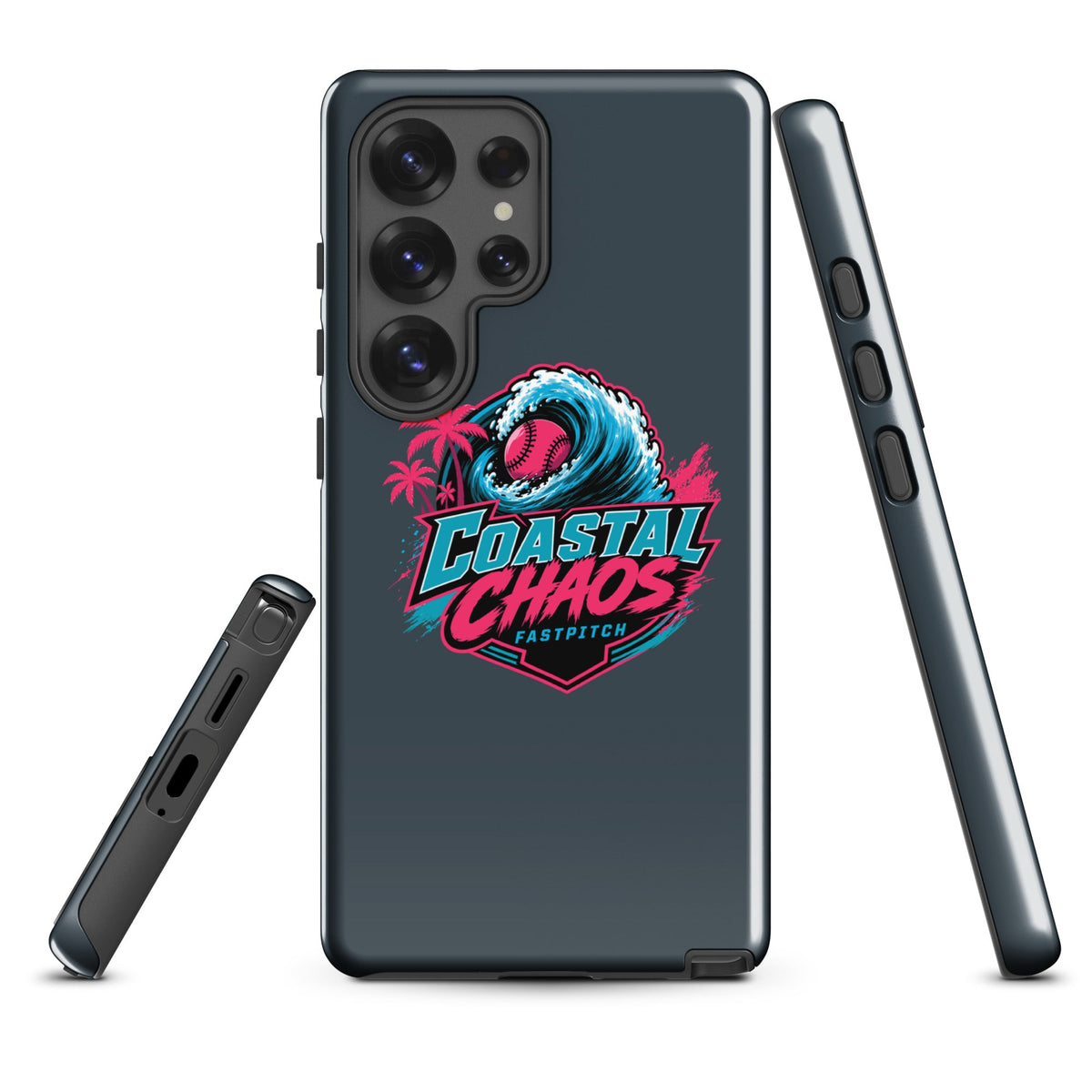 Tough Case for Samsung® | Coastal Chaos Fastpitch | Emblem Logo