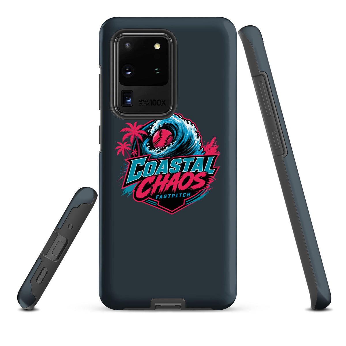 Tough Case for Samsung® | Coastal Chaos Fastpitch | Emblem Logo