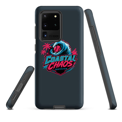 Tough Case for Samsung® | Coastal Chaos Fastpitch | Emblem Logo
