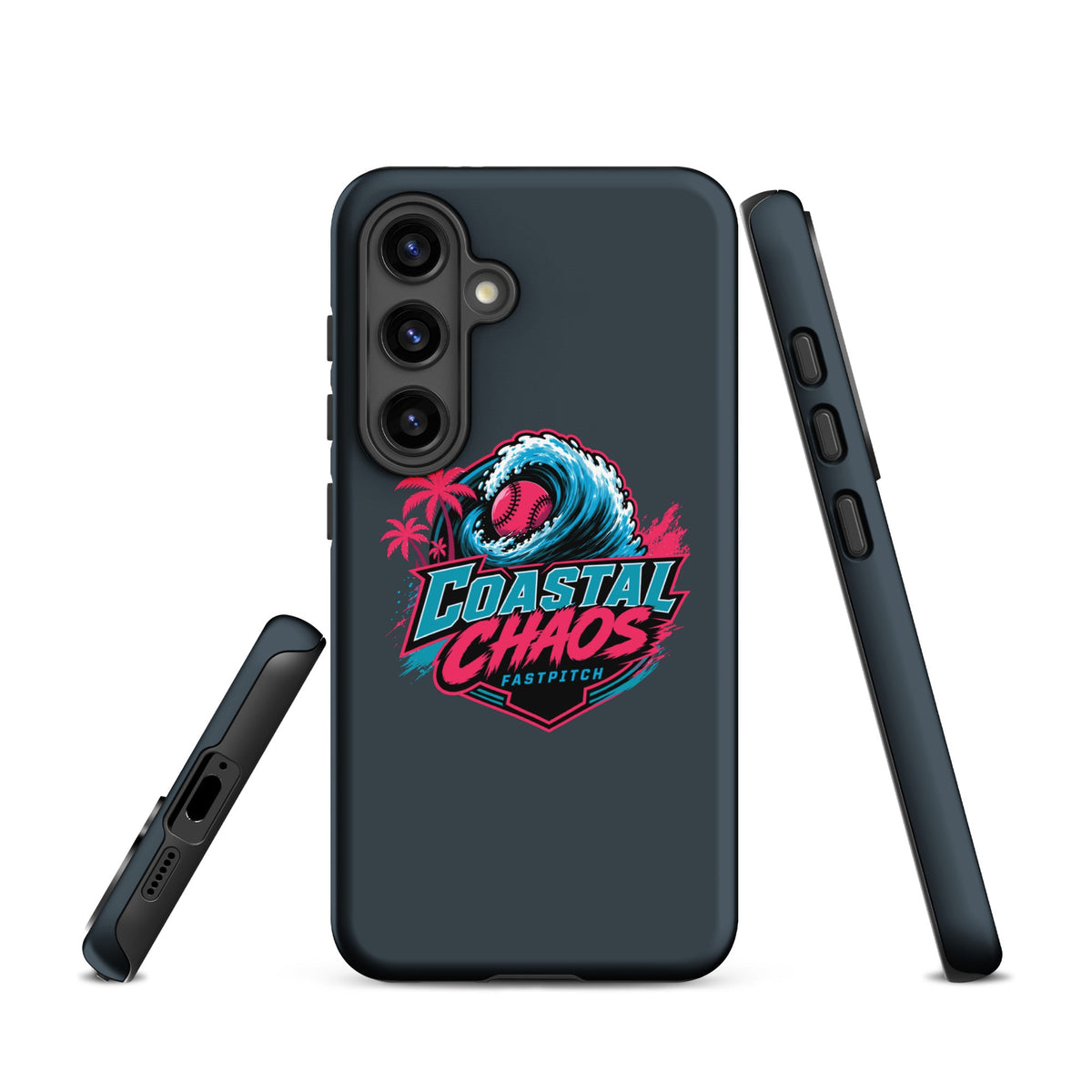 Tough Case for Samsung® | Coastal Chaos Fastpitch | Emblem Logo