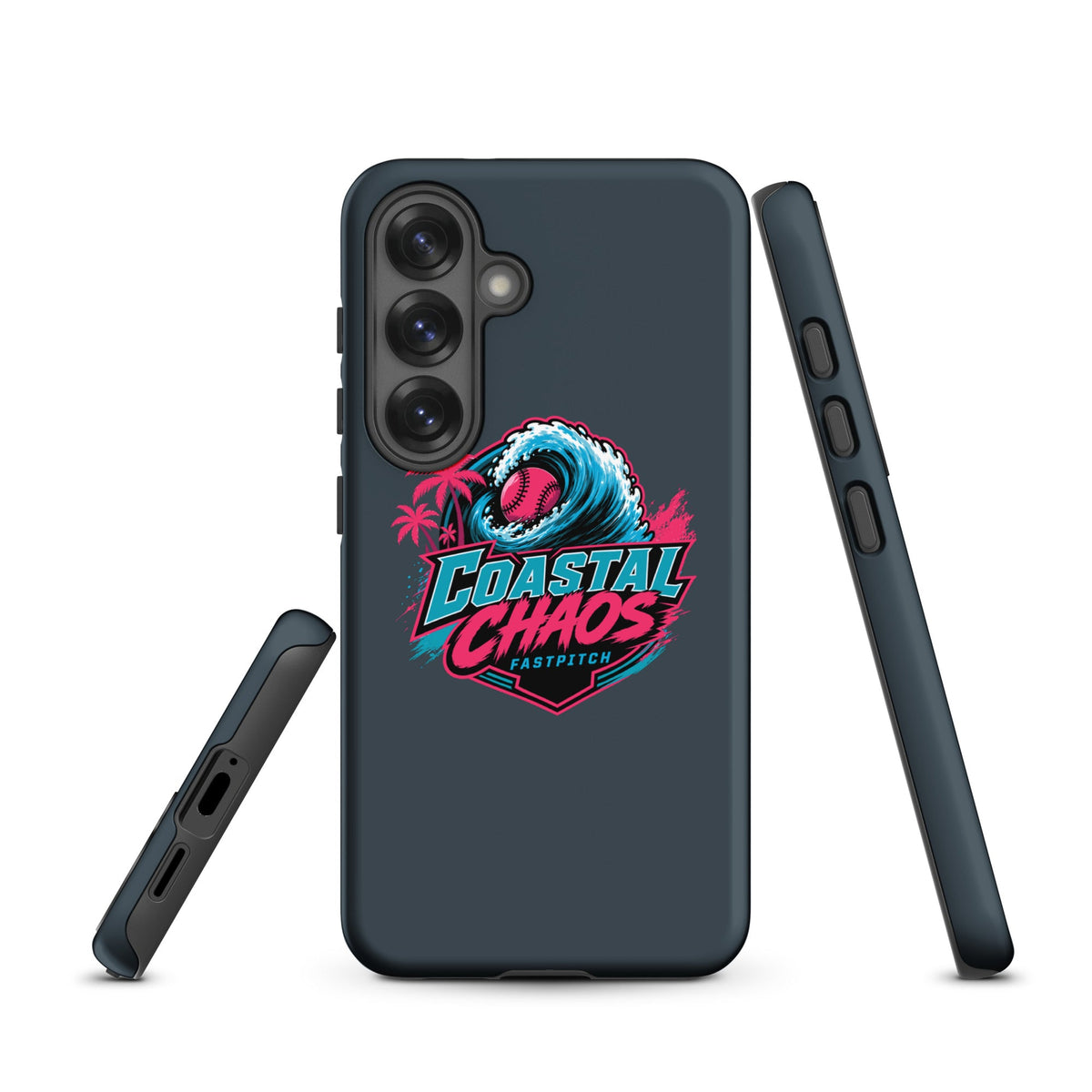 Tough Case for Samsung® | Coastal Chaos Fastpitch | Emblem Logo