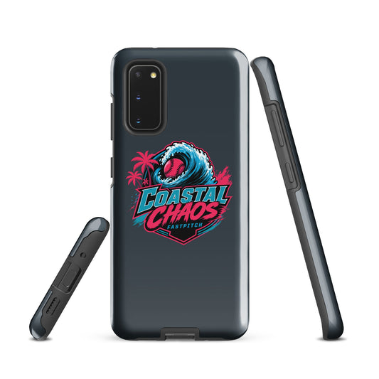 Tough Case for Samsung® | Coastal Chaos Fastpitch | Emblem Logo