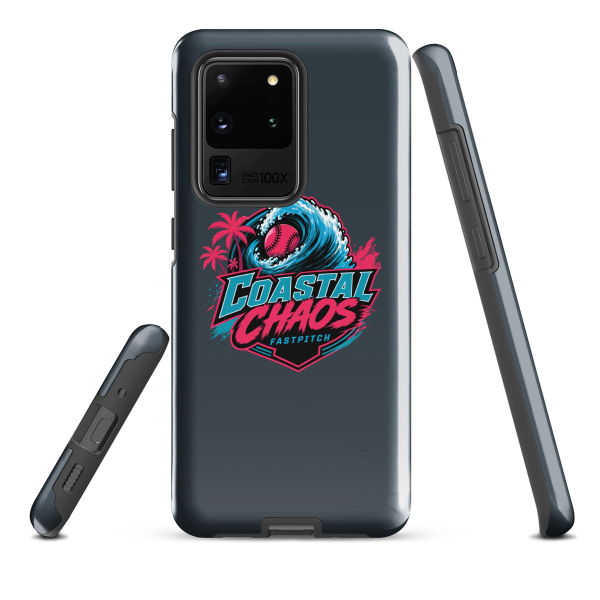 Tough Case for Samsung® | Coastal Chaos Fastpitch | Emblem Logo