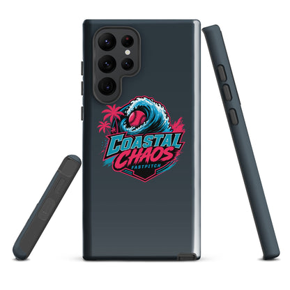Tough Case for Samsung® | Coastal Chaos Fastpitch | Emblem Logo
