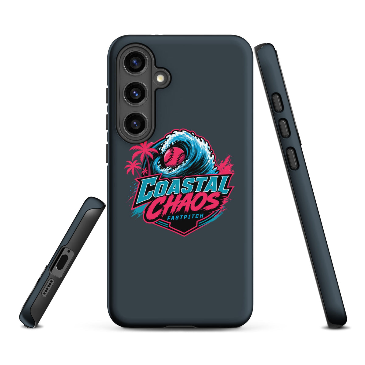 Tough Case for Samsung® | Coastal Chaos Fastpitch | Emblem Logo