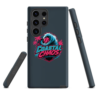 Tough Case for Samsung® | Coastal Chaos Fastpitch | Emblem Logo