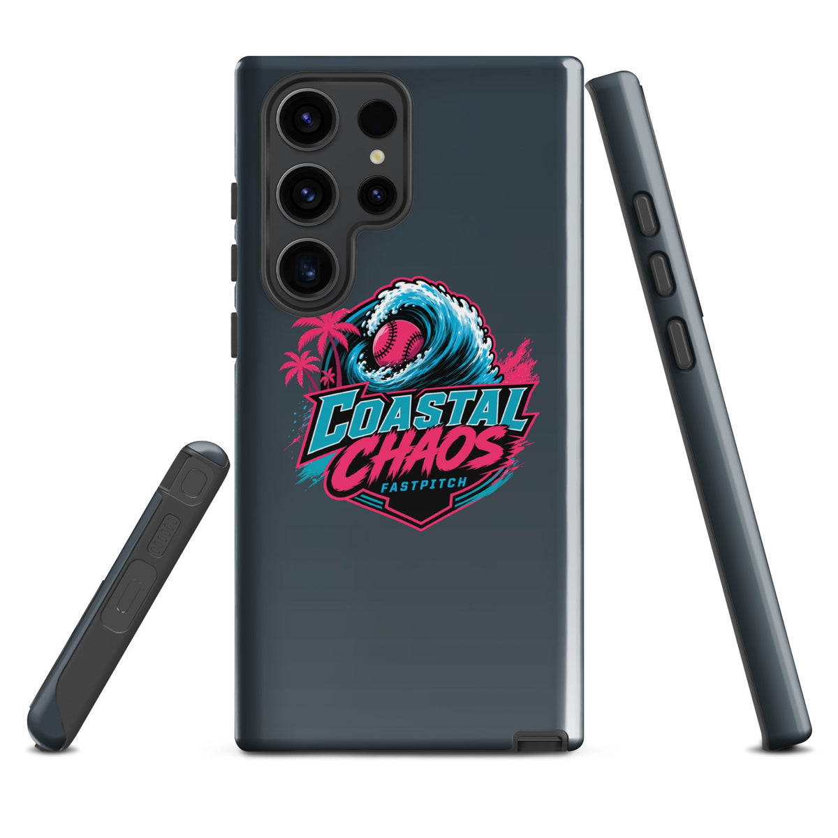 Tough Case for Samsung® | Coastal Chaos Fastpitch | Emblem Logo