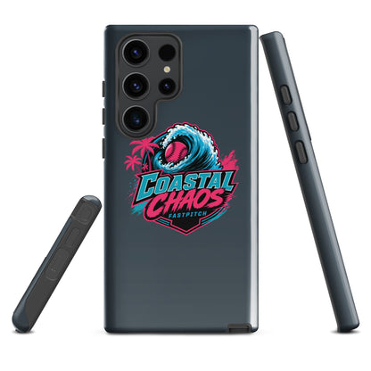 Tough Case for Samsung® | Coastal Chaos Fastpitch | Emblem Logo