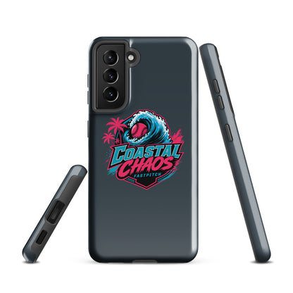 Tough Case for Samsung® | Coastal Chaos Fastpitch | Emblem Logo