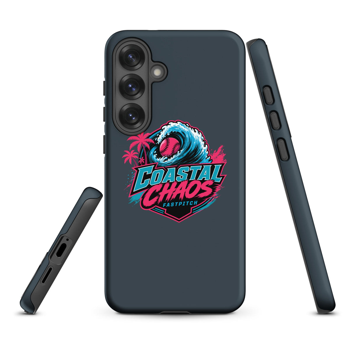 Tough Case for Samsung® | Coastal Chaos Fastpitch | Emblem Logo