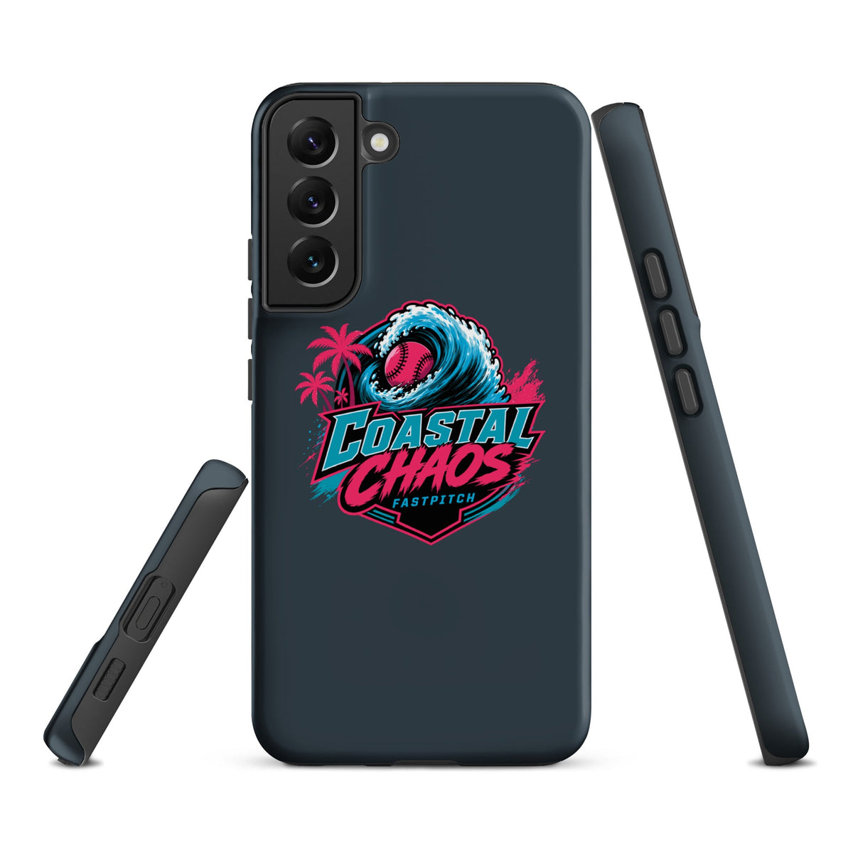 Tough Case for Samsung® | Coastal Chaos Fastpitch | Emblem Logo