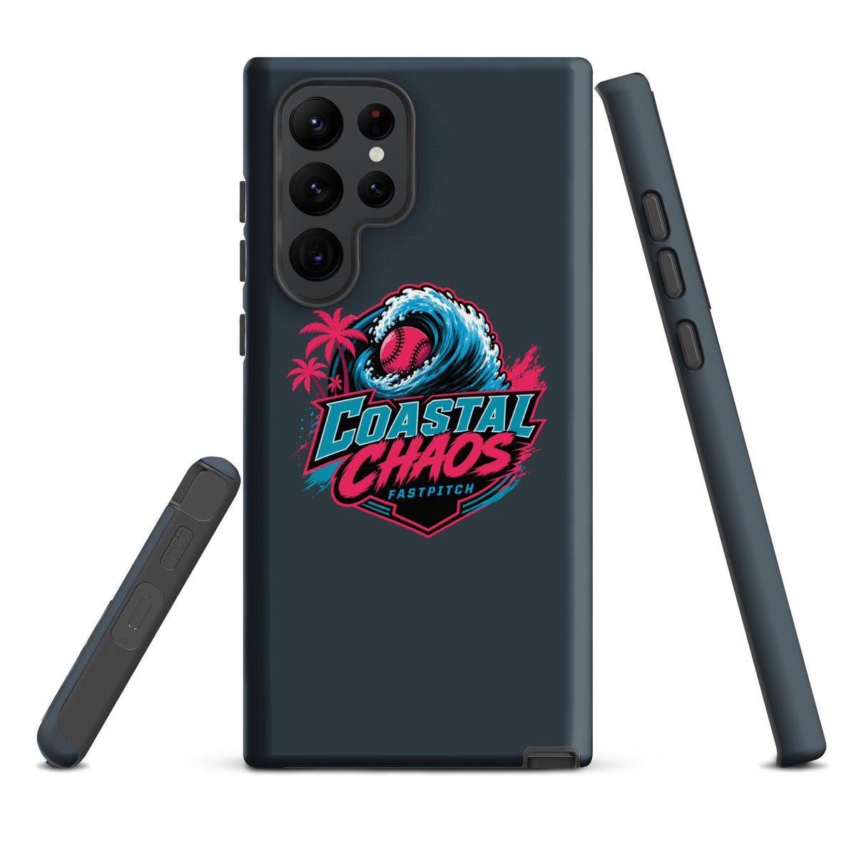 Tough Case for Samsung® | Coastal Chaos Fastpitch | Emblem Logo