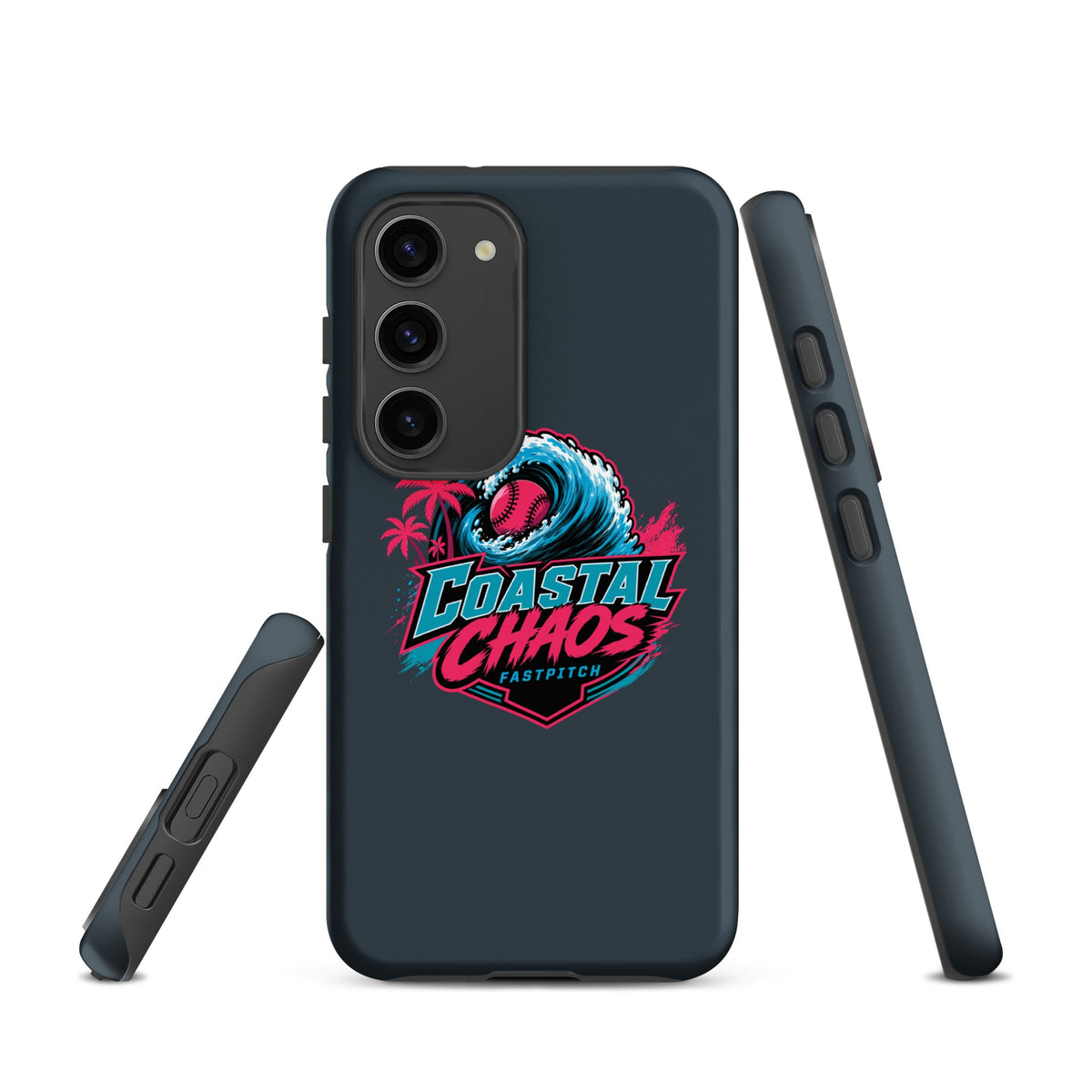 Tough Case for Samsung® | Coastal Chaos Fastpitch | Emblem Logo