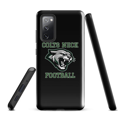Tough Case for Samsung® | Colts Neck Cougars | Youth Tackle Football (AYF) | Green Predator Logo