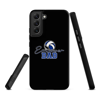 Tough Case for Samsung® | Empower Volleyball Club | Dad Crest Logo