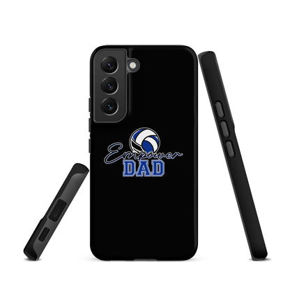 Tough Case for Samsung® | Empower Volleyball Club | Dad Crest Logo