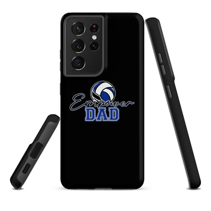 Tough Case for Samsung® | Empower Volleyball Club | Dad Crest Logo