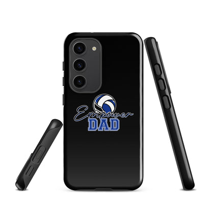 Tough Case for Samsung® | Empower Volleyball Club | Dad Crest Logo