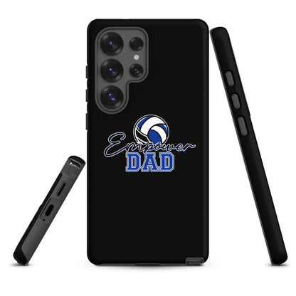 Tough Case for Samsung® | Empower Volleyball Club | Dad Crest Logo