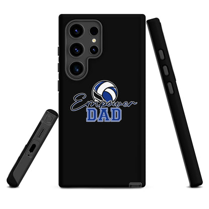 Tough Case for Samsung® | Empower Volleyball Club | Dad Crest Logo