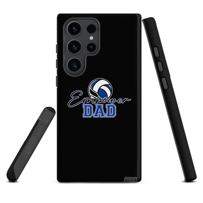 Tough Case for Samsung® | Empower Volleyball Club | Dad Crest Logo