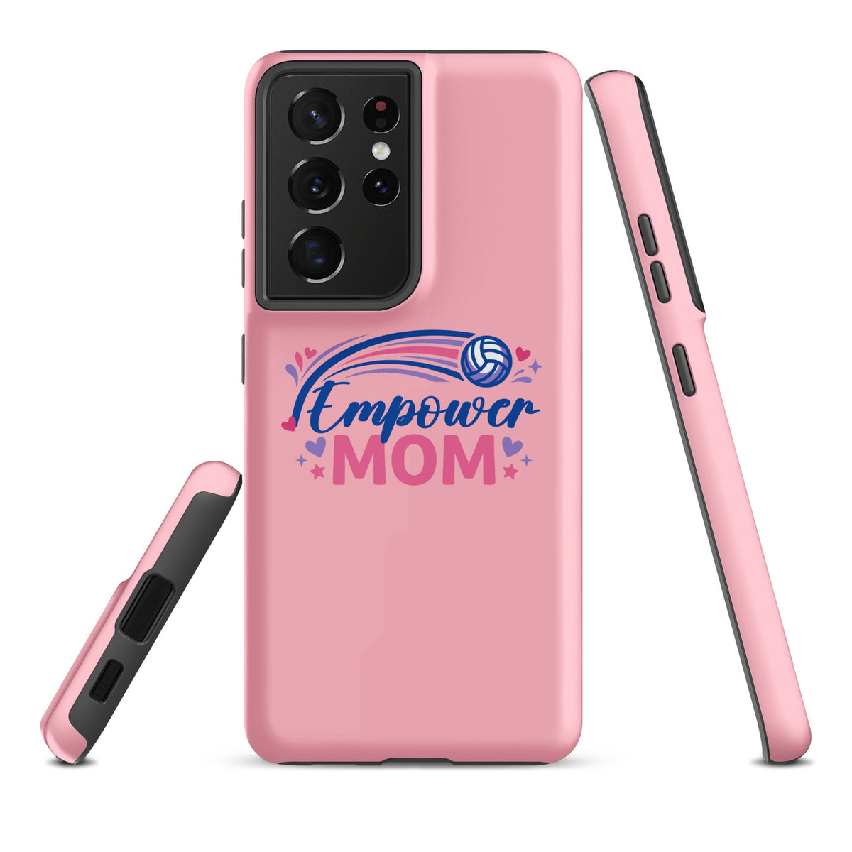 Tough Case for Samsung® | Empower Volleyball Club | Mom Crest Logo