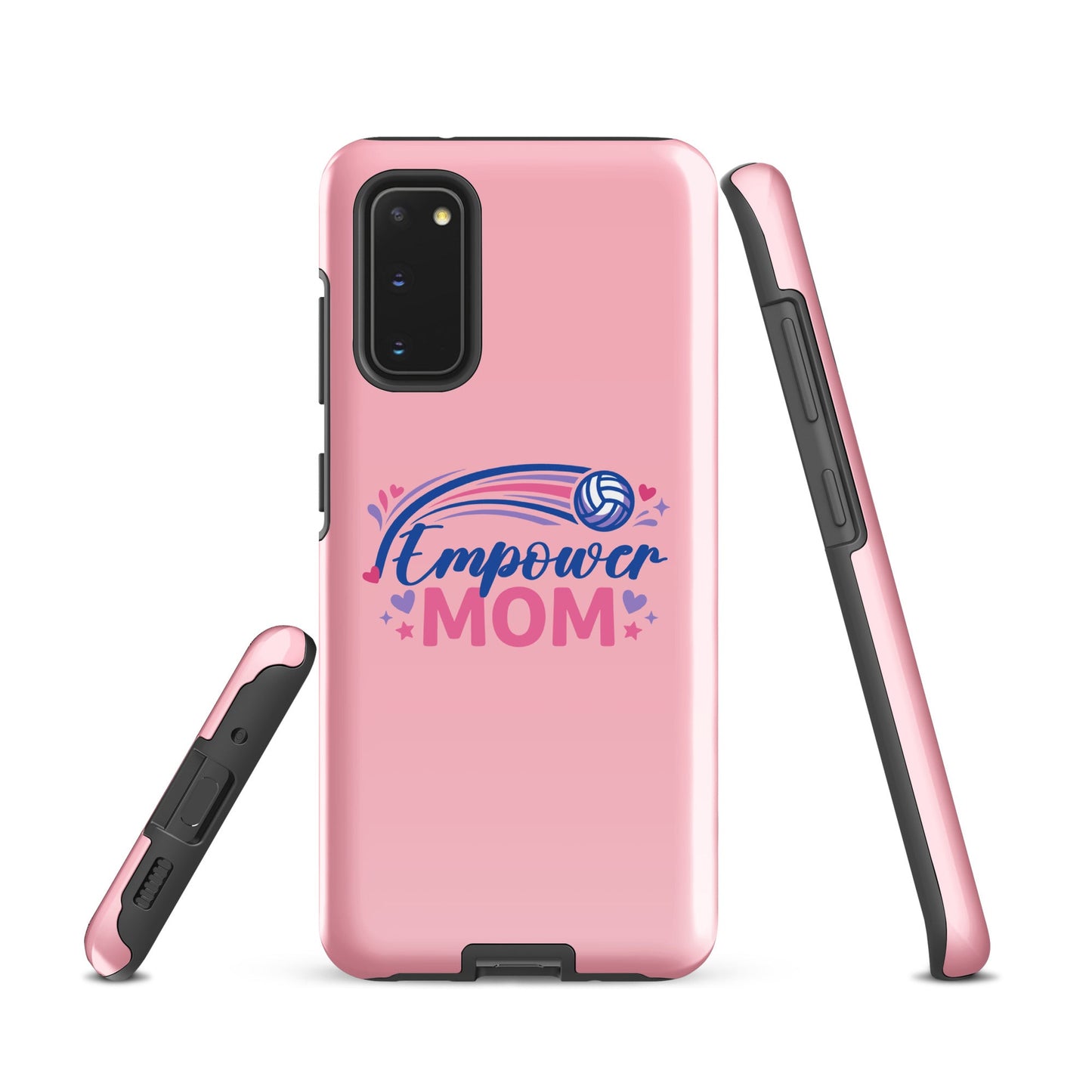 Tough Case for Samsung® | Empower Volleyball Club | Mom Crest Logo