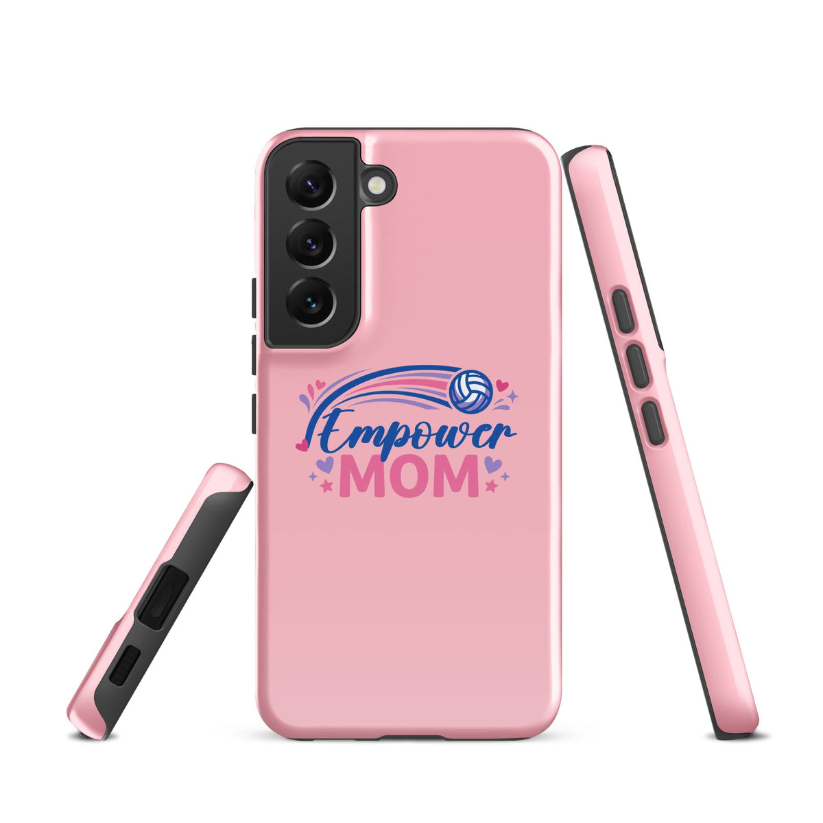 Tough Case for Samsung® | Empower Volleyball Club | Mom Crest Logo