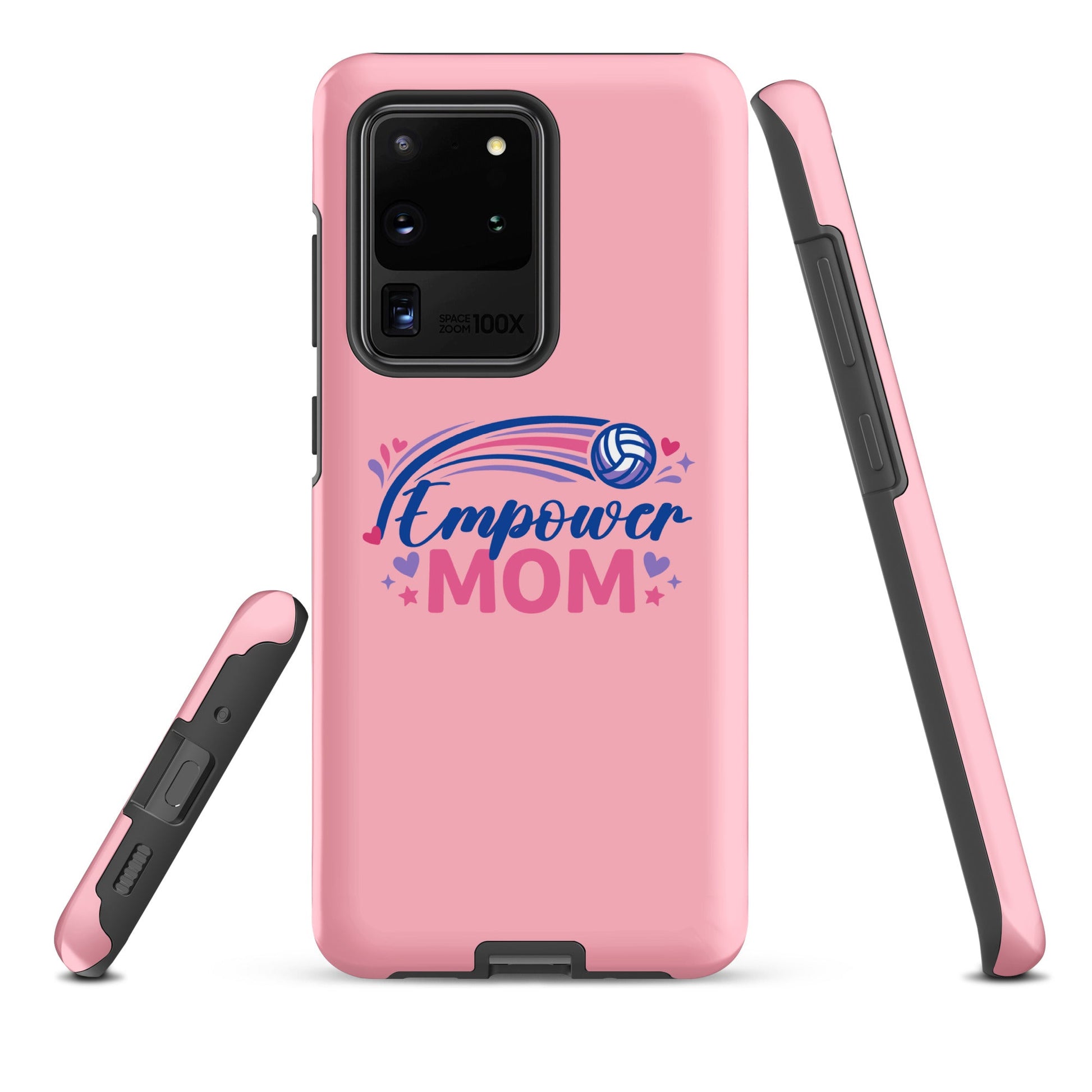 Tough Case for Samsung® | Empower Volleyball Club | Mom Crest Logo