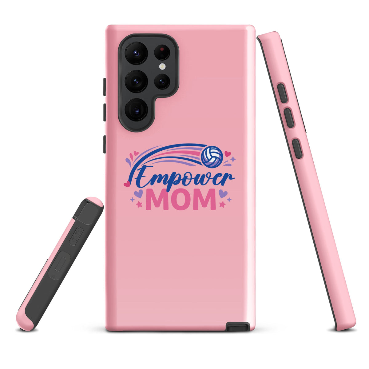 Tough Case for Samsung® | Empower Volleyball Club | Mom Crest Logo