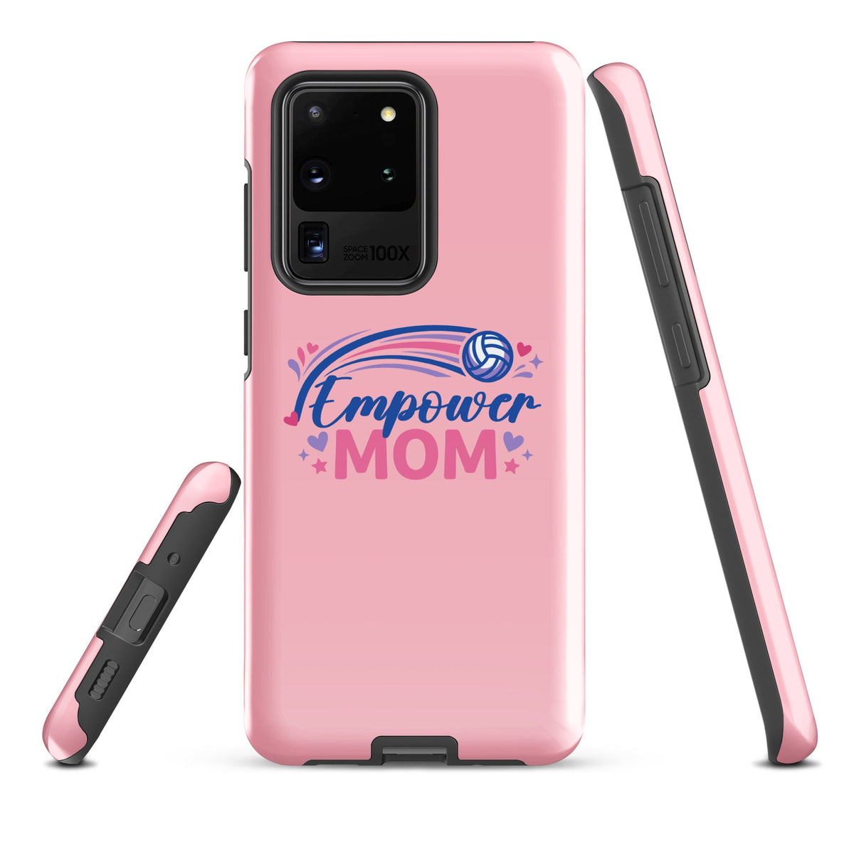 Tough Case for Samsung® | Empower Volleyball Club | Mom Crest Logo