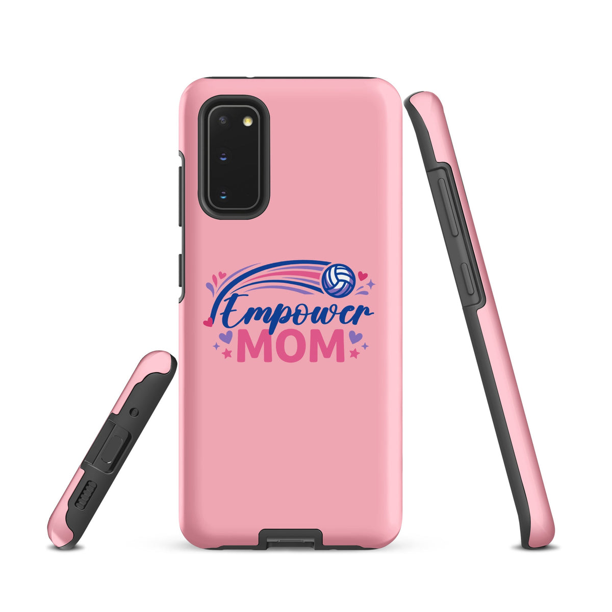 Tough Case for Samsung® | Empower Volleyball Club | Mom Crest Logo