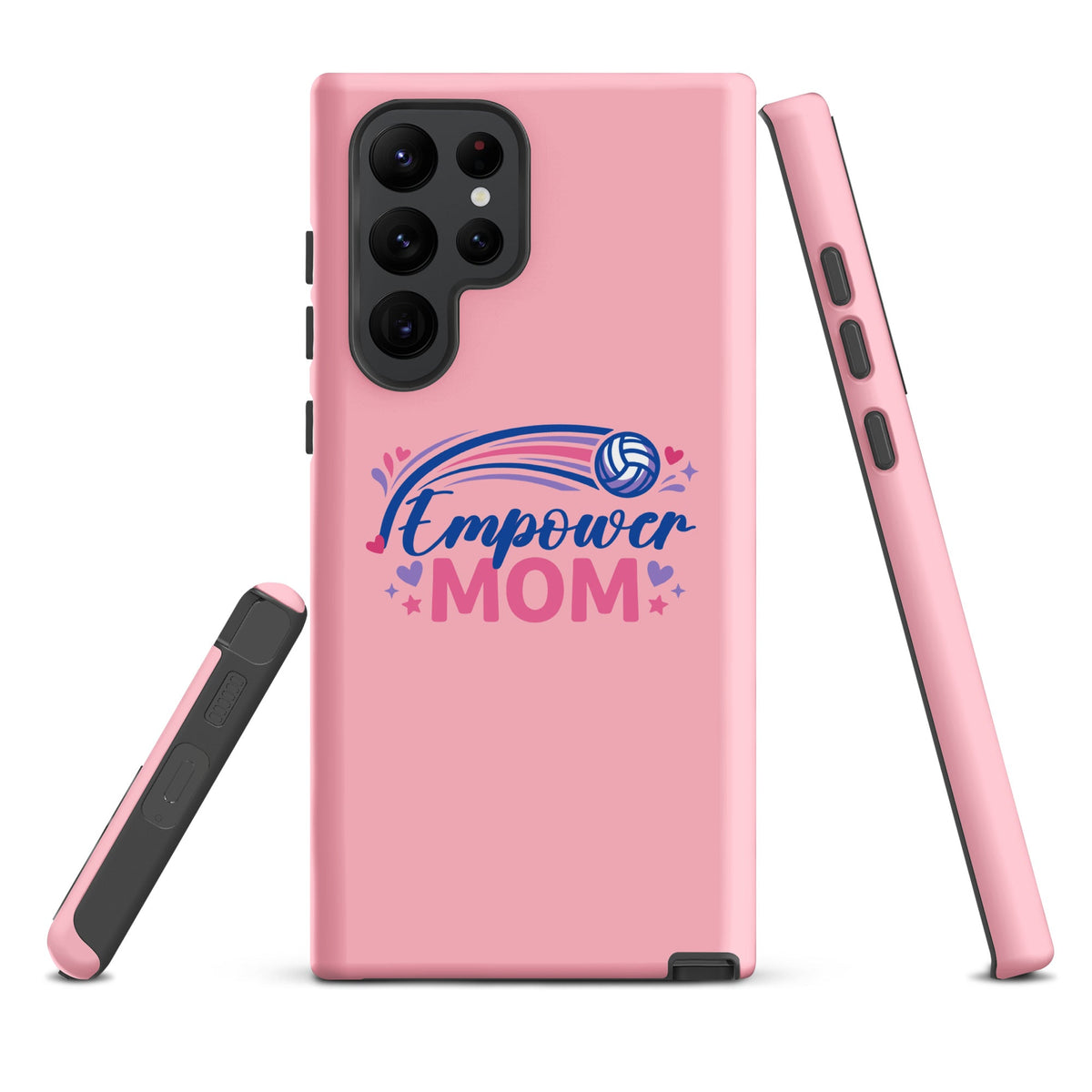 Tough Case for Samsung® | Empower Volleyball Club | Mom Crest Logo